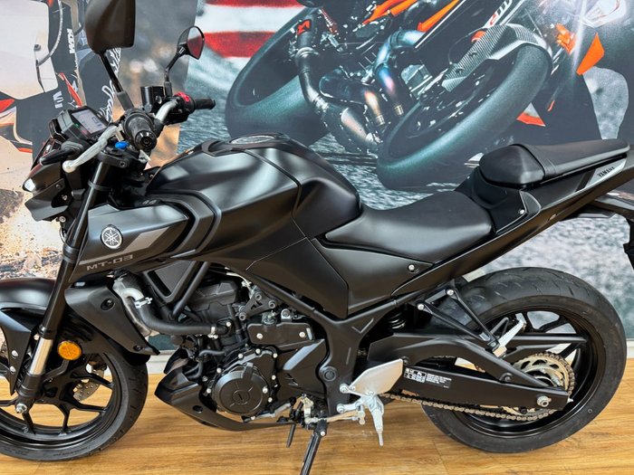 2021 Yamaha MT-03 (MT03LA) (ABS) Black