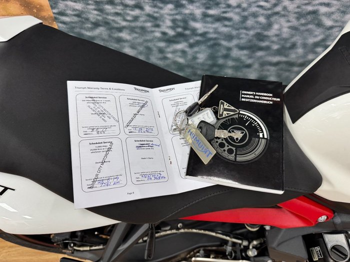 2016 Triumph STREET TRIPLE R WHITE