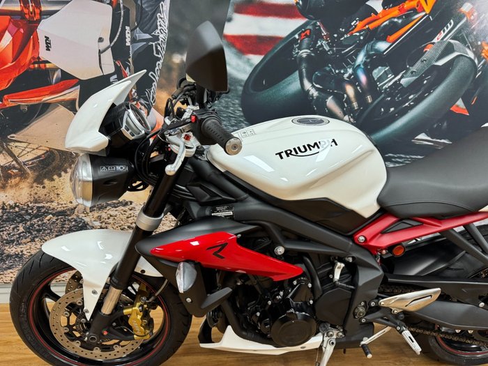 2016 Triumph STREET TRIPLE R WHITE