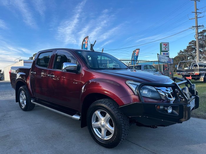2013 Isuzu D-MAX LS High Ride MY12 4x2 Garnet Red