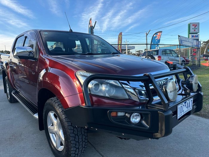 2013 Isuzu D-MAX LS High Ride MY12 4x2 Garnet Red