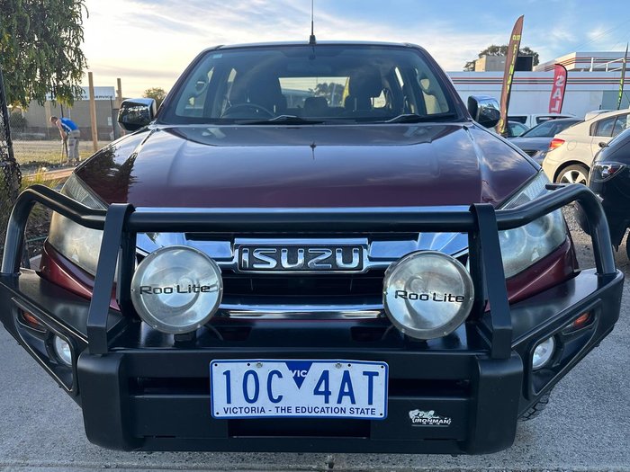 2013 Isuzu D-MAX LS High Ride MY12 4x2 Garnet Red