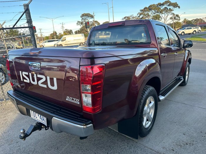 2013 Isuzu D-MAX LS High Ride MY12 4x2 Garnet Red
