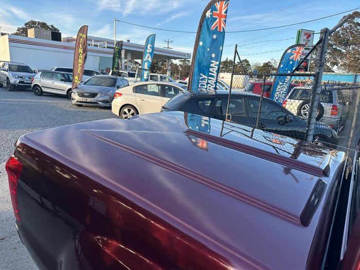 2013 Isuzu D-MAX LS High Ride MY12 4x2 Garnet Red
