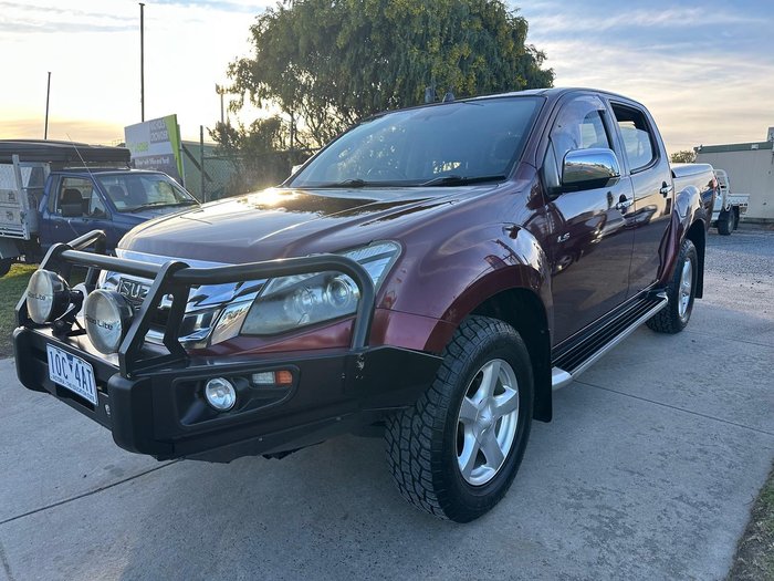 2013 Isuzu D-MAX LS High Ride MY12 4x2 Garnet Red