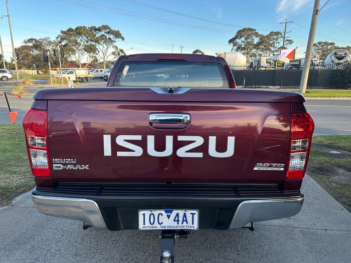 2013 Isuzu D-MAX LS High Ride MY12 4x2 Garnet Red