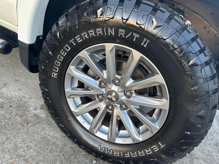 2016 Mitsubishi Triton GLX MQ MY16 4X4 Dual Range White
