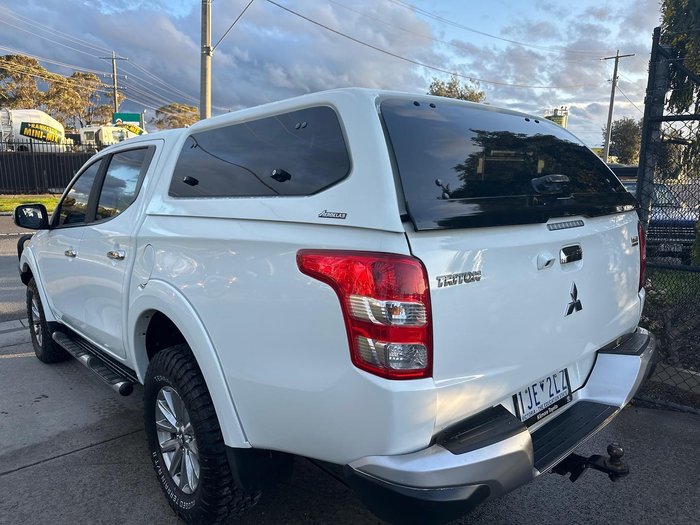 2016 Mitsubishi Triton GLX MQ MY16 4X4 Dual Range White