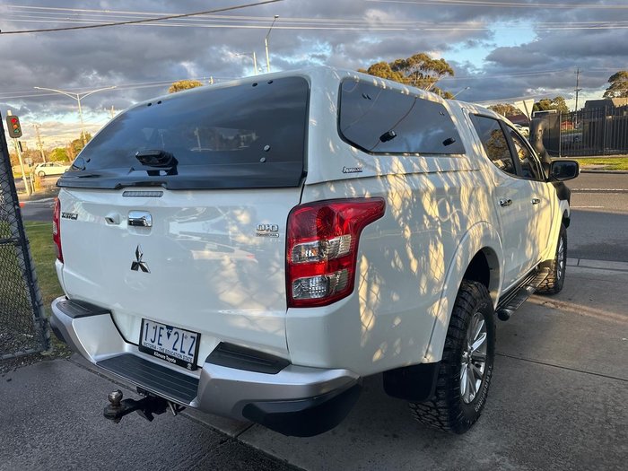 2016 Mitsubishi Triton GLX MQ MY16 4X4 Dual Range White