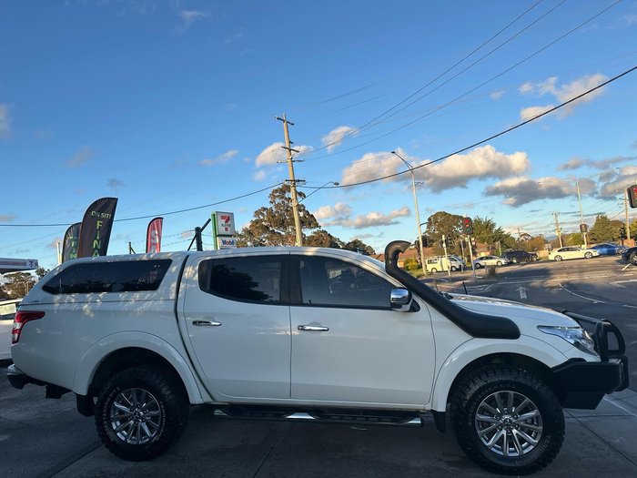 2016 Mitsubishi Triton GLX MQ MY16 4X4 Dual Range White