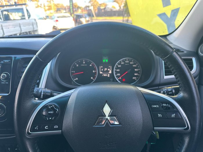 2016 Mitsubishi Triton GLX MQ MY16 4X4 Dual Range White
