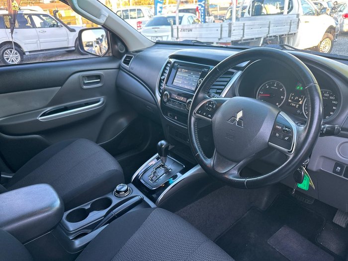 2016 Mitsubishi Triton GLX MQ MY16 4X4 Dual Range White