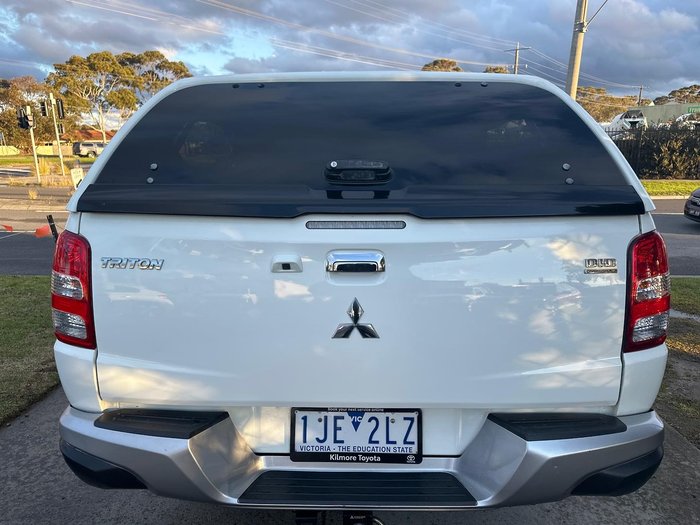 2016 Mitsubishi Triton GLX MQ MY16 4X4 Dual Range White