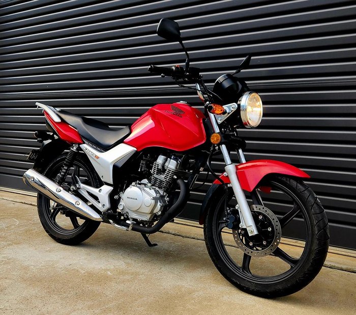 2012 Honda CB125E CB Red