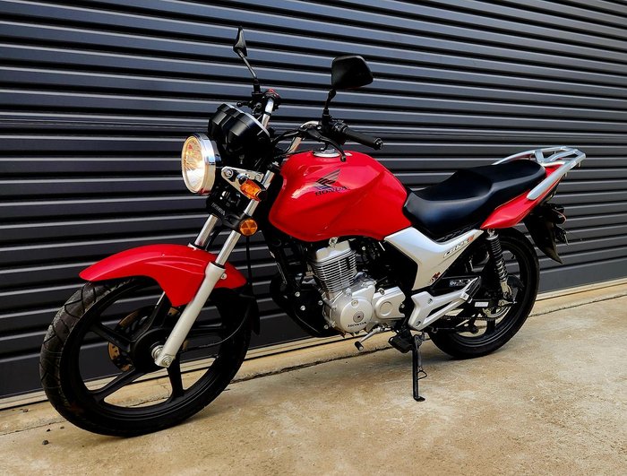 2012 Honda CB125E CB Red