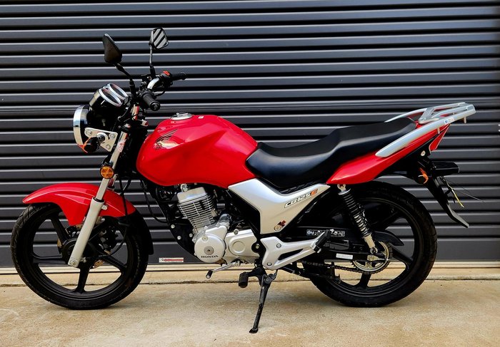 2012 Honda CB125E CB Red