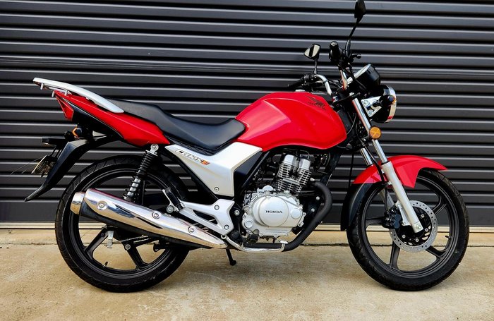 2012 Honda CB125E CB Red