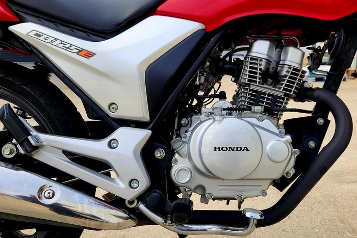 2012 Honda CB125E CB Red