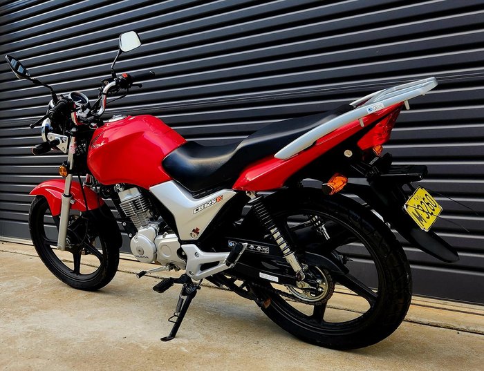 2012 Honda CB125E CB Red