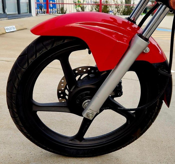 2012 Honda CB125E CB Red