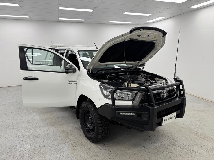 2021 Toyota Hilux SR GUN126R 4X4 Dual Range Glacier White