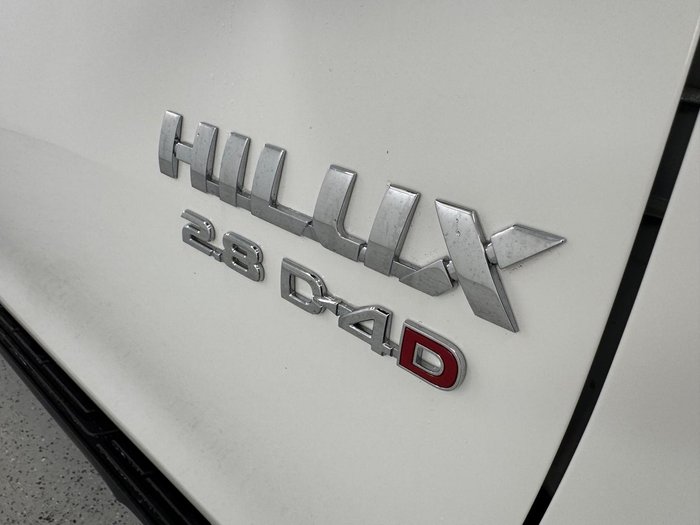 2021 Toyota Hilux SR GUN126R 4X4 Dual Range Glacier White