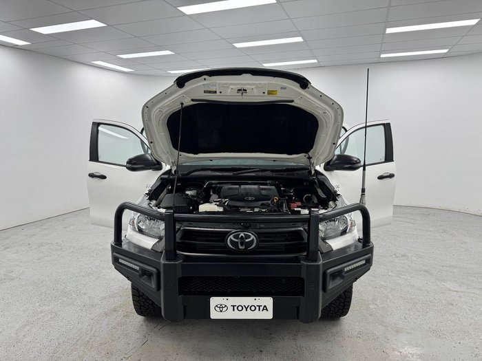 2021 Toyota Hilux SR GUN126R 4X4 Dual Range Glacier White