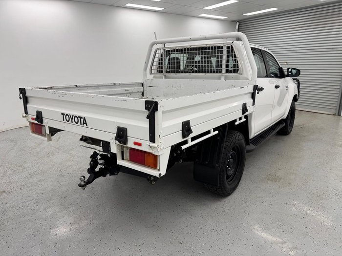 2021 Toyota Hilux SR GUN126R 4X4 Dual Range Glacier White