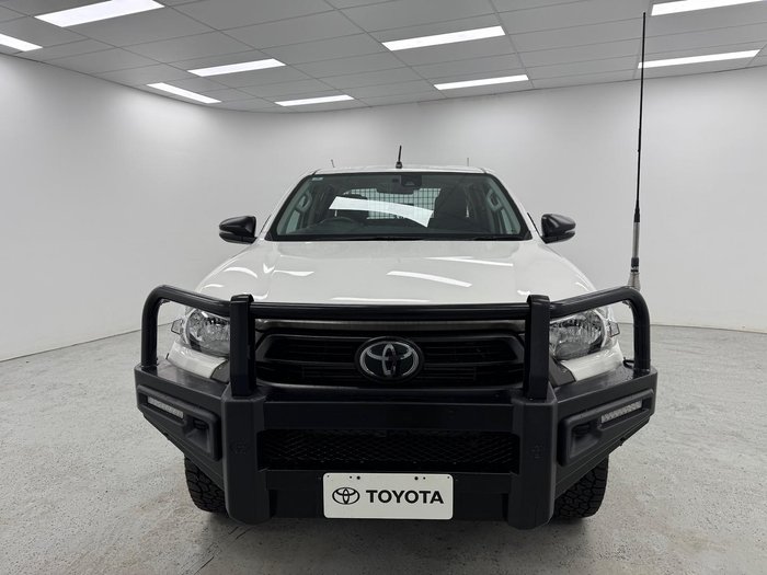 2021 Toyota Hilux SR GUN126R 4X4 Dual Range Glacier White