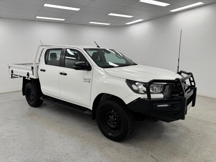 2021 Toyota Hilux SR GUN126R 4X4 Dual Range Glacier White