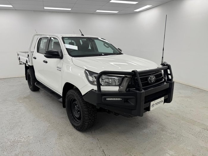 2021 Toyota Hilux SR GUN126R 4X4 Dual Range Glacier White