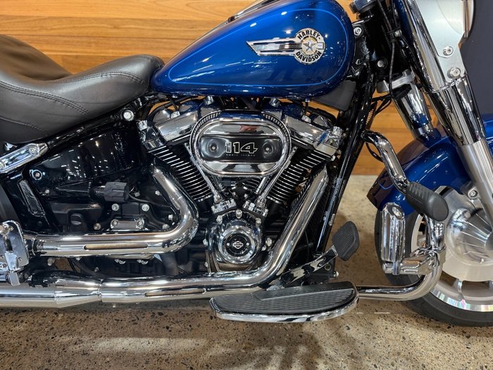 2022 Harley-davidson FLFBS FAT BOY S (114) BLUE STEEL