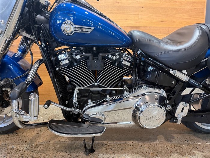 2022 Harley-davidson FLFBS FAT BOY S (114) BLUE STEEL