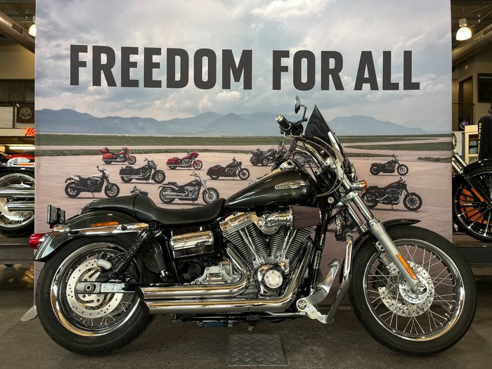 2008 Harley-davidson FXDC DYNA SUPER GLIDE CUSTOM BLACK PEARL