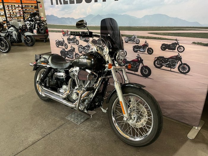 2008 Harley-davidson FXDC DYNA SUPER GLIDE CUSTOM BLACK PEARL