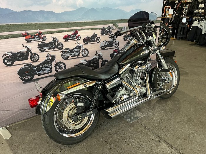 2008 Harley-davidson FXDC DYNA SUPER GLIDE CUSTOM BLACK PEARL