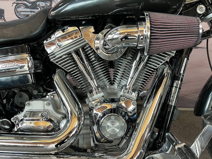 2008 Harley-davidson FXDC DYNA SUPER GLIDE CUSTOM BLACK PEARL