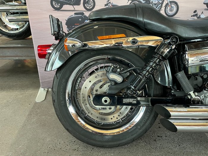 2008 Harley-davidson FXDC DYNA SUPER GLIDE CUSTOM BLACK PEARL