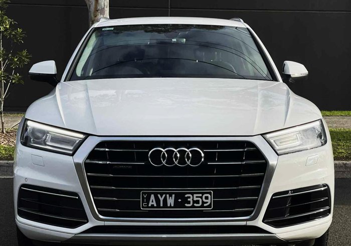 2019 Audi Q5 45 TFSI sport FY MY19 4X4 On Demand Glacier White