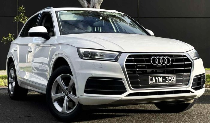 2019 Audi Q5 45 TFSI sport FY MY19 4X4 On Demand Glacier White