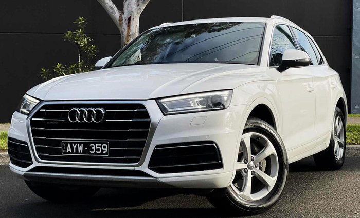 2019 Audi Q5 45 TFSI sport FY MY19 4X4 On Demand Glacier White