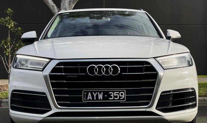 2019 Audi Q5 45 TFSI sport FY MY19 4X4 On Demand Glacier White