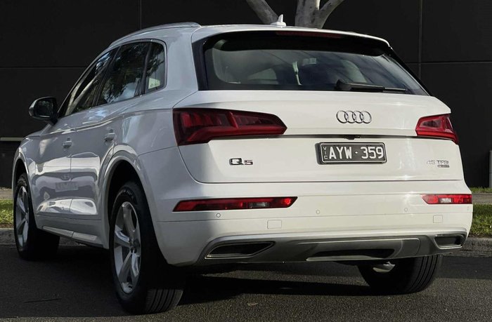 2019 Audi Q5 45 TFSI sport FY MY19 4X4 On Demand Glacier White
