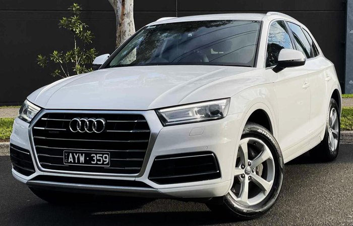 2019 Audi Q5 45 TFSI sport FY MY19 4X4 On Demand Glacier White