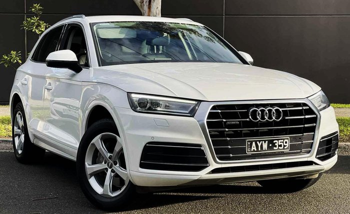 2019 Audi Q5 45 TFSI sport FY MY19 4X4 On Demand Glacier White