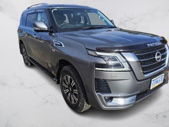 2022 Nissan Patrol Ti-L Y62 MY22 4X4 Dual Range Brilliant Silver