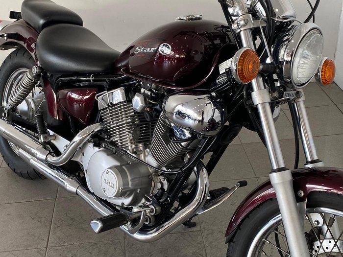 2007 Yamaha Virago 250 (XV250) Virago Maroon