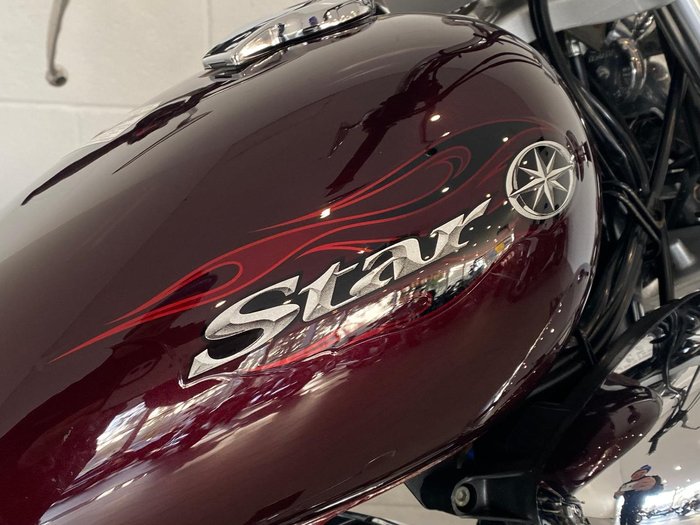 2007 Yamaha Virago 250 (XV250) Virago Maroon