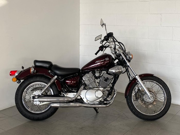 2007 Yamaha Virago 250 (XV250) Virago Maroon