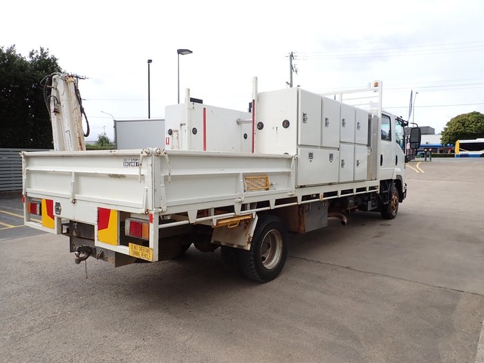 2012 ISUZU FRR 600 WHITE